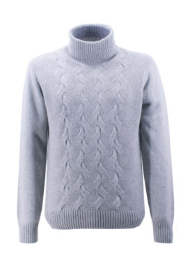 BARBOLINI džemper - B2zLUCE100 - SVETLO-SIVA